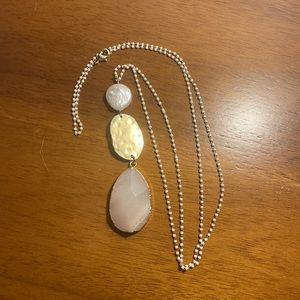 Anthropologie Beaded Long Necklace